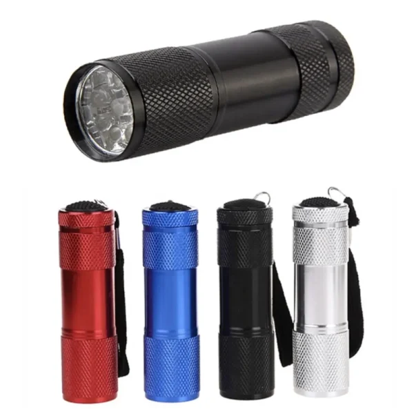 bieray 9 led mini flashlight torch